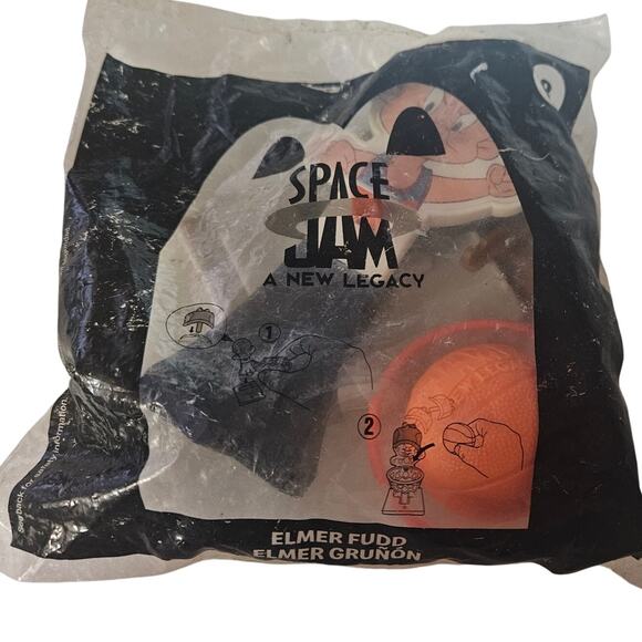 2021 Space Jam 2 The New Legacy McDonalds  Elmer Fudd 8 New in Package - Picture 1 of 2